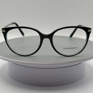 Tiffany & Co. Eyeglasses Frames Only TF 2209 8285 54-17-140 Black Italy READ